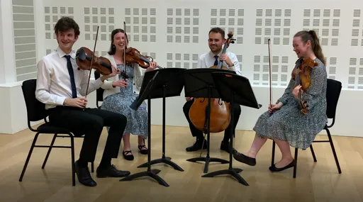 Egerton Strings string quartet.