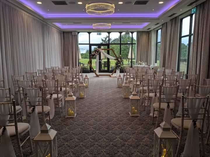 Rookery Hall Wedding Ceremony Room